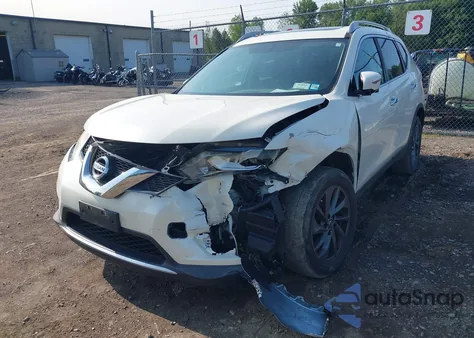 2016 Nissan Rogue Sl from USA, damaged, VIN 5N1AT2MV0GC813596